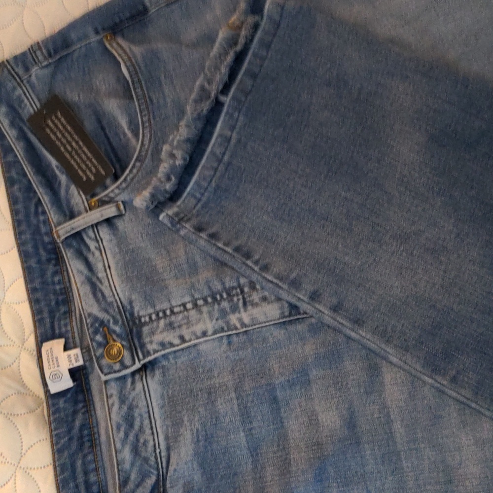 NEW FALL READY Candace Cameron Bure PLUS Pacific Denim Release Hem Jean 24W 3X